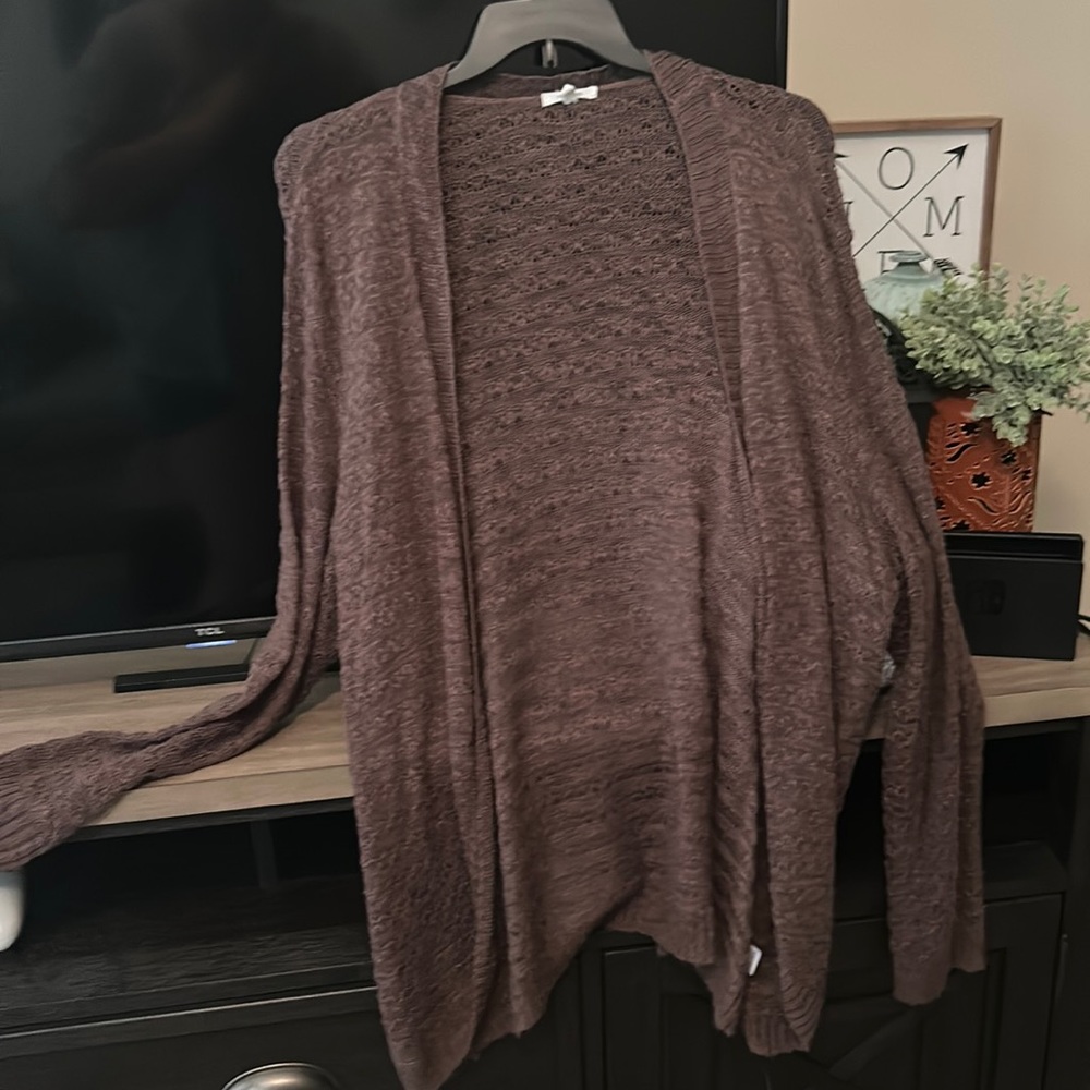 Maurices Brown Cardigan